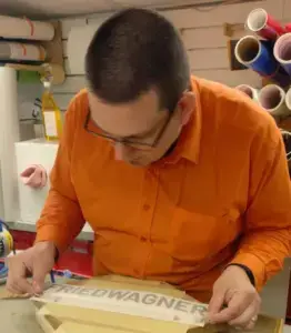 Sticker application