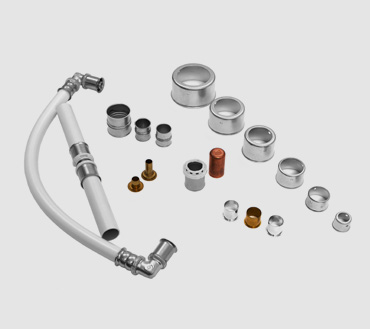 Schlauchleitungen mit Metallhülsen