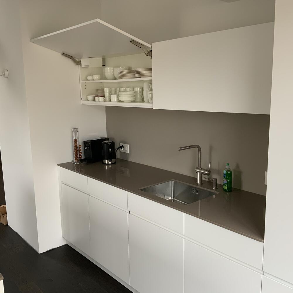 Wohnung in Zürich – Küche und Einbauschrank (Architektur: Teo Jakob)