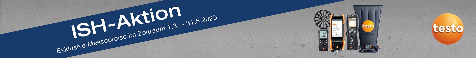 Testo-Aktion im Online-Shop