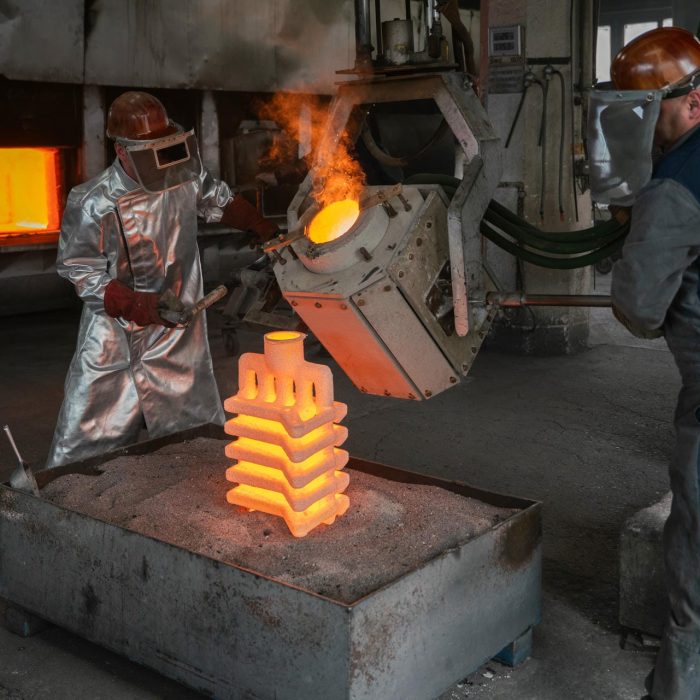 Feingussbauteil aus Stahl