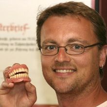 Impression from the master dental laboratory