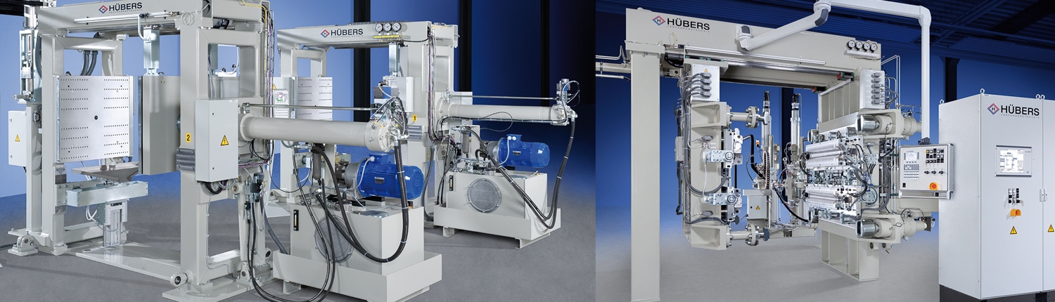 Clamping machines for APG and SVT