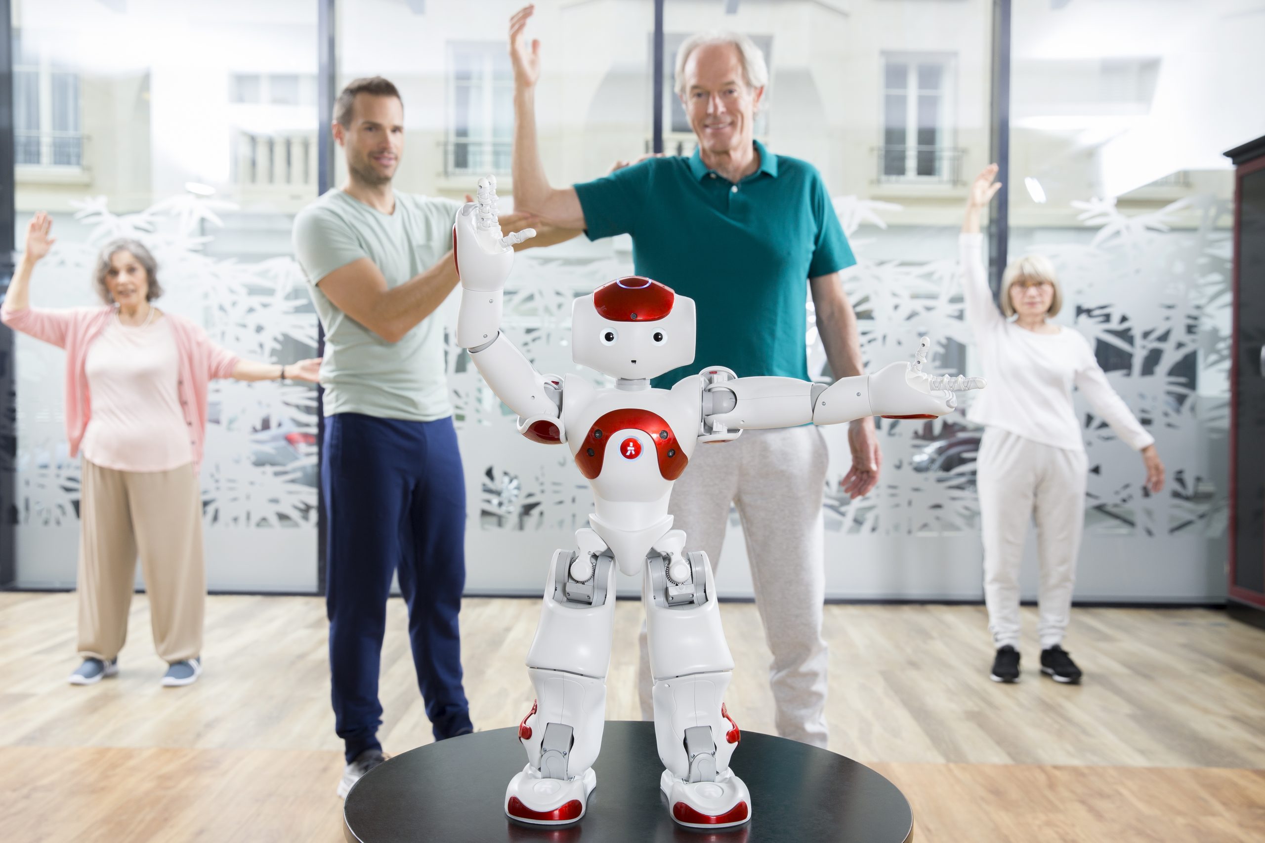 NAO Robot für Senioreneinrichtungen
