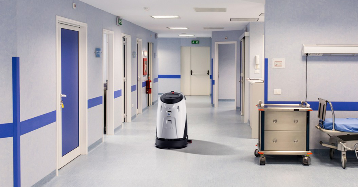 Reinigungsrobotik im Gesundheitswesen