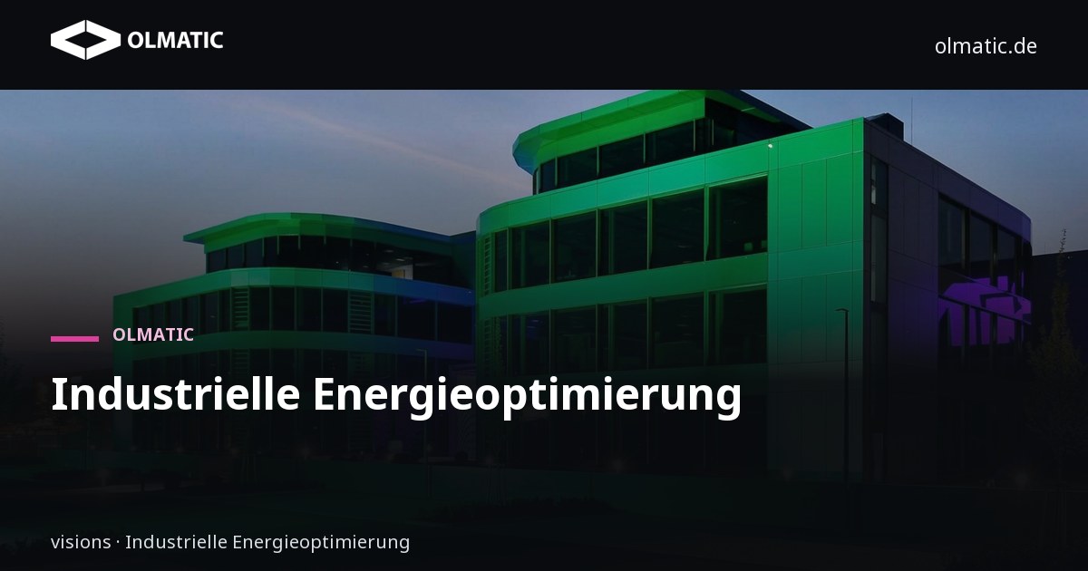 Olmatic – Fertigung