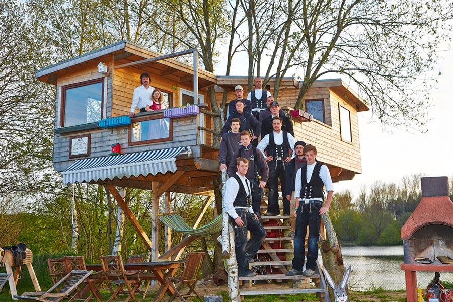 Team der Zimmerei