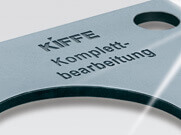 Precision part after flat grinding