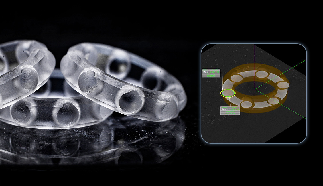 3D-Mikromechanik im Glasblock
