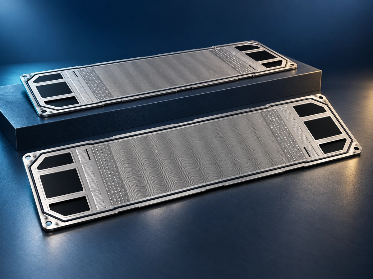 Metallische Bipolarplatten (SydroPLATE)