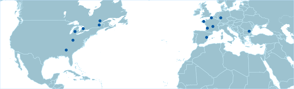 Produktionsstandorte weltweit