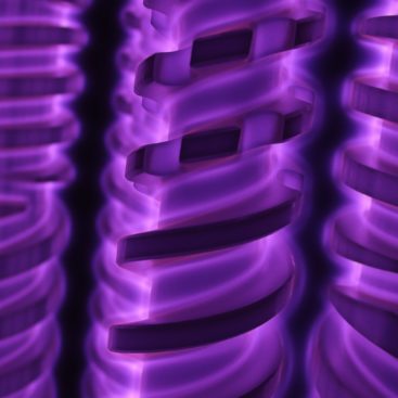 Plasma nitrided components up to 12 m length
