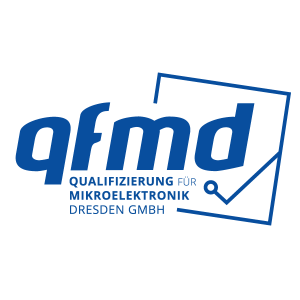 Logo qfmd Qualifizierung für Mikroelektronik Dresden GmbH
