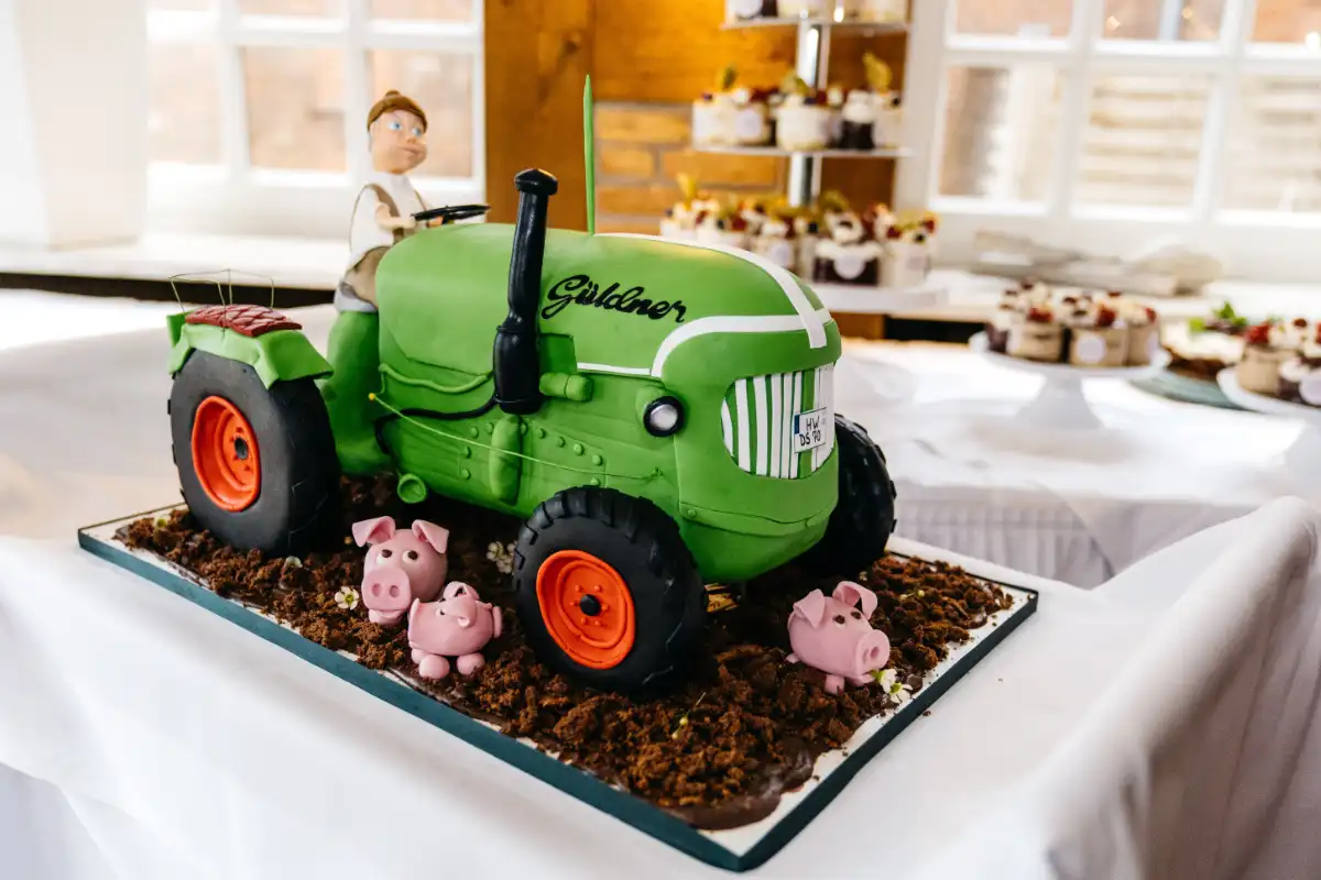 Motto-Torte (Gültner-Traktor)