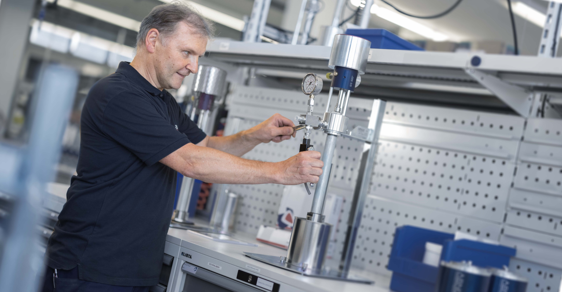 Schmierstofftechnik-Anlage