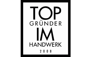 Auszeichnung Top Gründer im Handwerk 2008