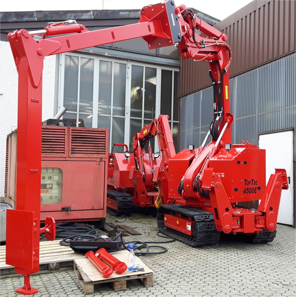 Sondermaschine mit Reichweitenverlängerung