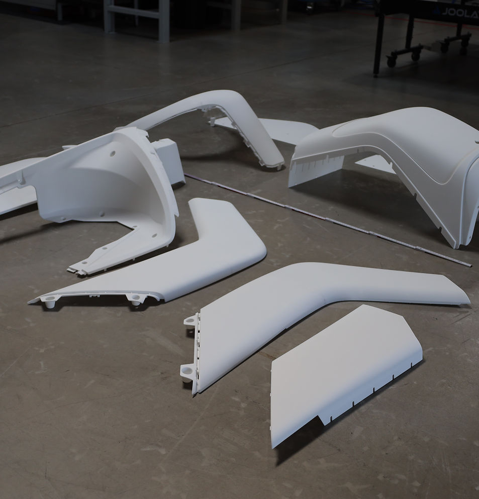 Unbehandelte Industrie-3D-Druck-Bauteile