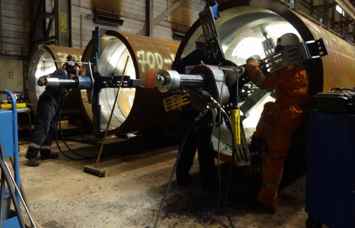 Lagerbohrung Schwermaschine