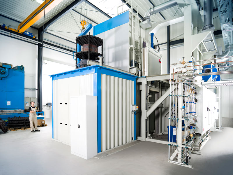 Härtetechnik Hagen – Werkshalle