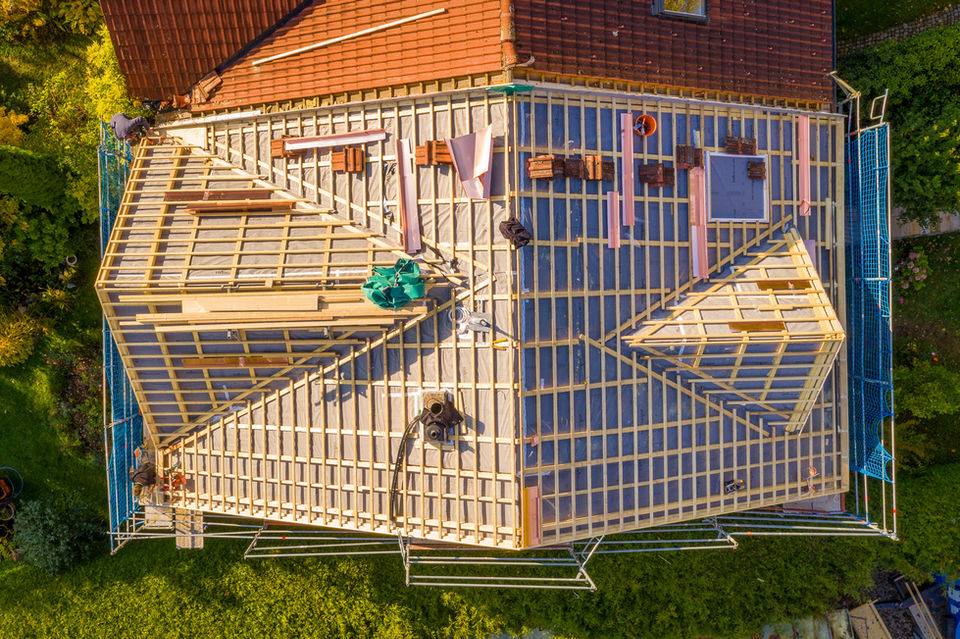 Dachfenster-Einbau
