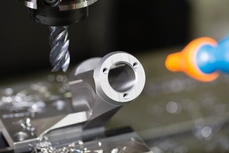 Fertigungshalle der AMS Mechanik AG