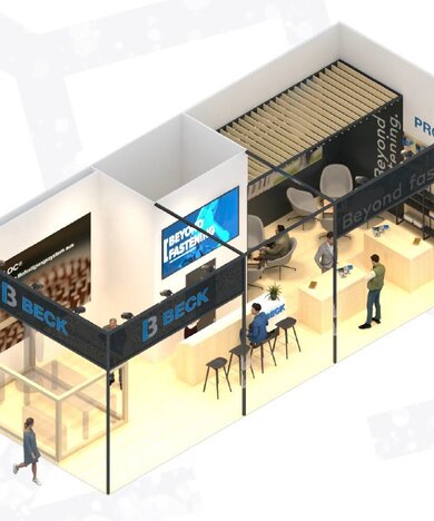 BECK Messestand BAU 2023