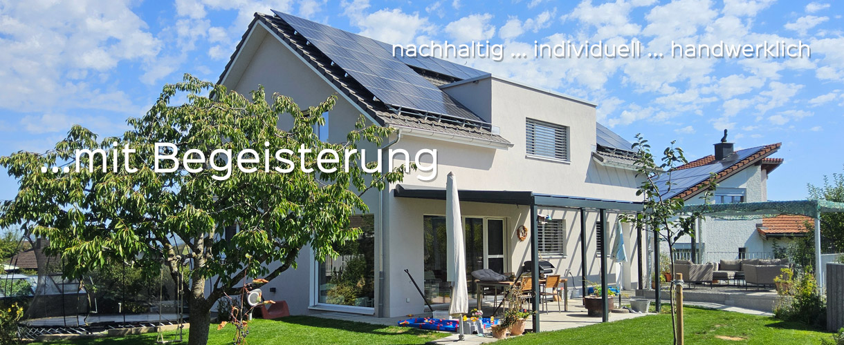 Projektaufnahme Holzbau