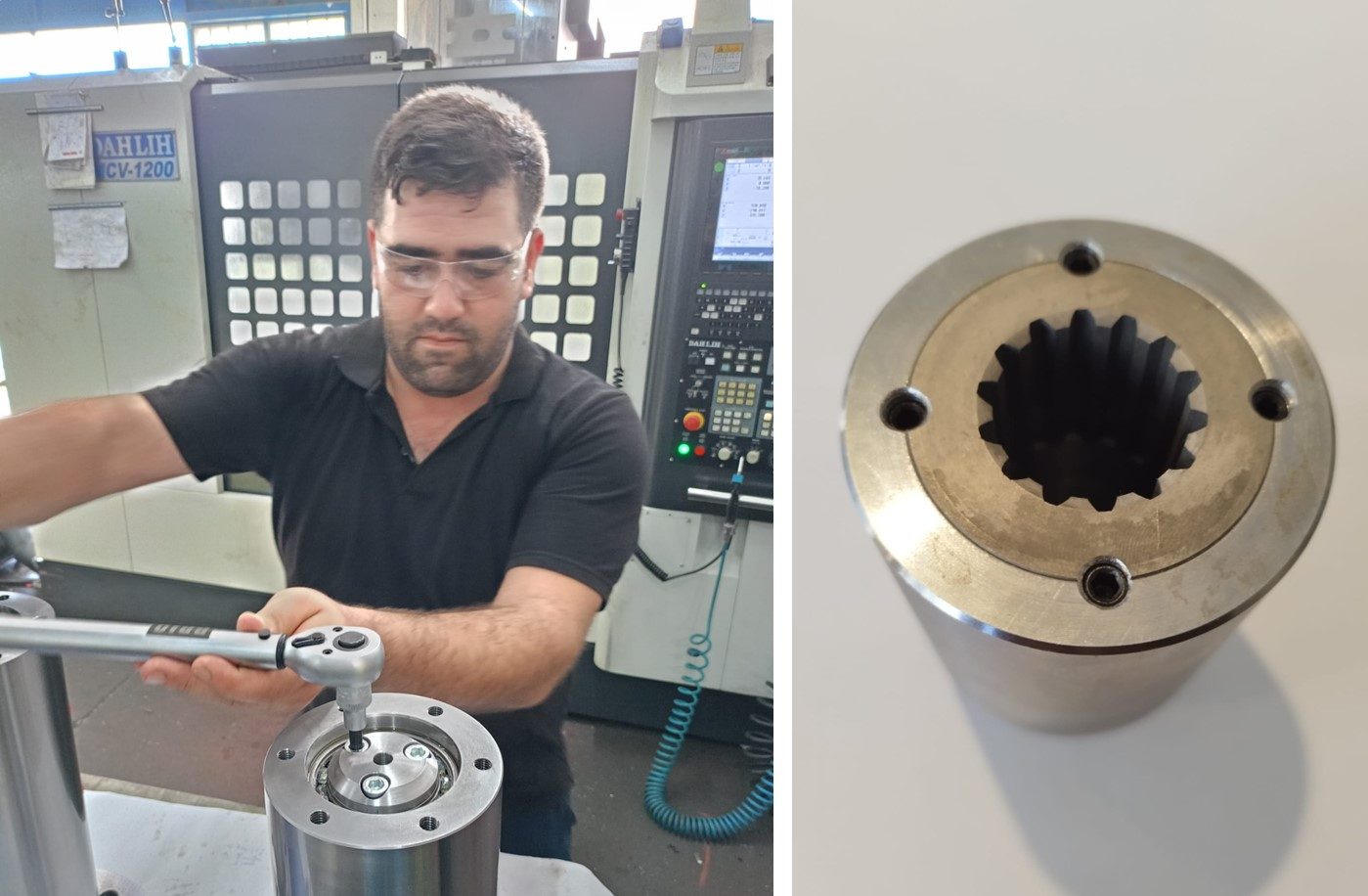 Guiding and connecting element