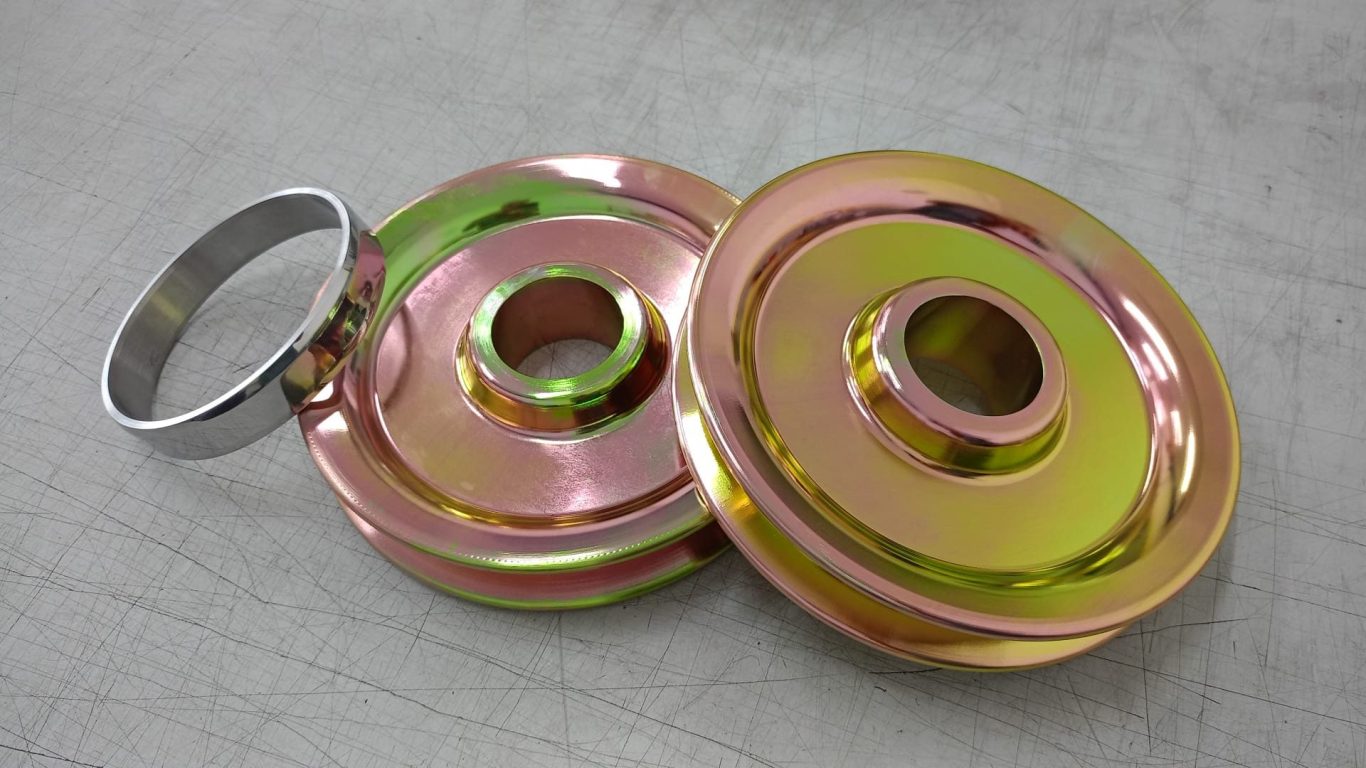 Precision machining of metal components