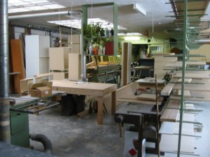 Küchenumbau in der Werkstatt