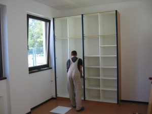 Einbauschränke, montiert