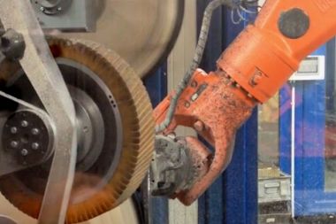Modernisierung Roboter-Schleifkabine