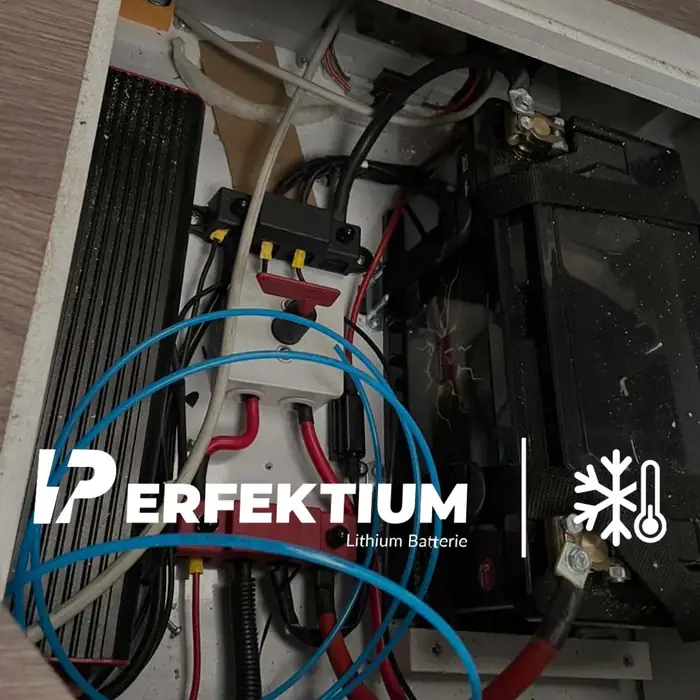 LiFePO4-Batterie mit Heizfunktion für Winterbetrieb