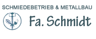 Logo Gassenschmiede Fa. Schmidt - Metallbau- und Schmiedebetrieb | Sonderformenbau