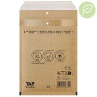 Luftpolsterversandtasche braun