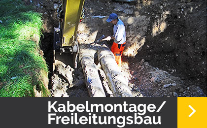Kabelmontage und Freileitungsbau
