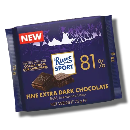 Dunkle Kaffee Mandel 75 g (Edelkakao)