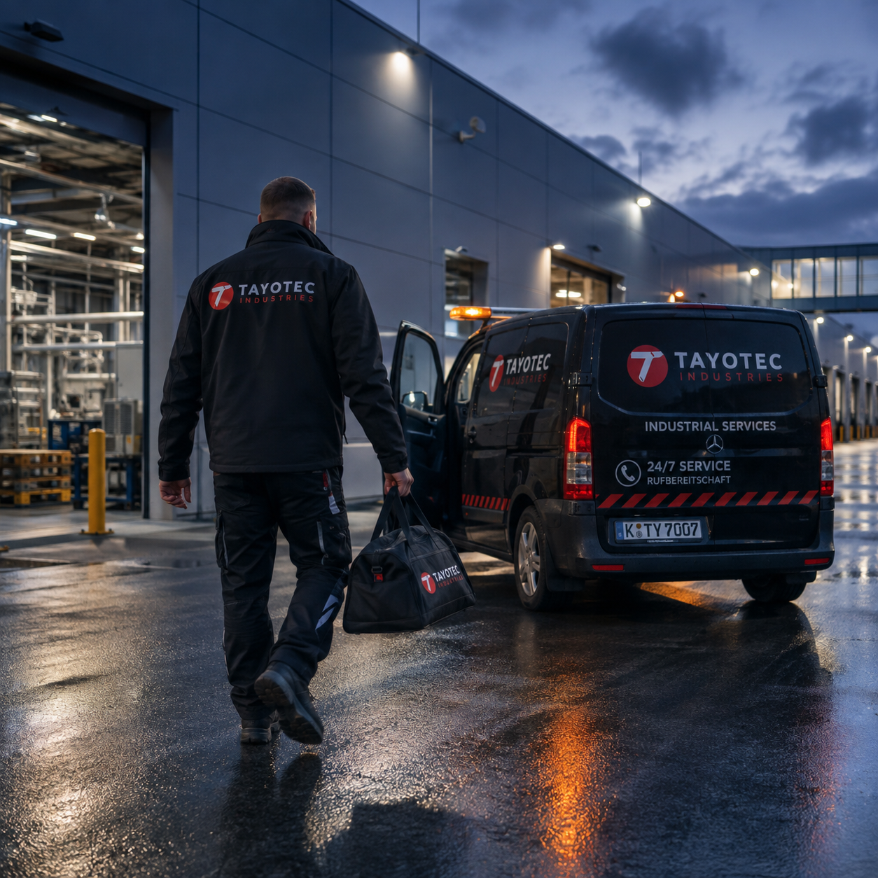 24/7 Service & Rufbereitschaft