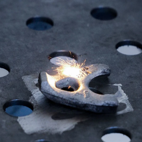 Metallbauteil – Rostentfernung