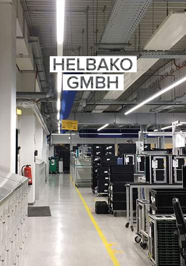LED-Lichttechnik Produktion Helbako