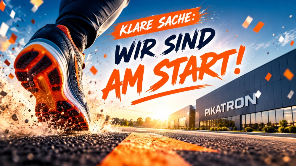 Wir sind am Start