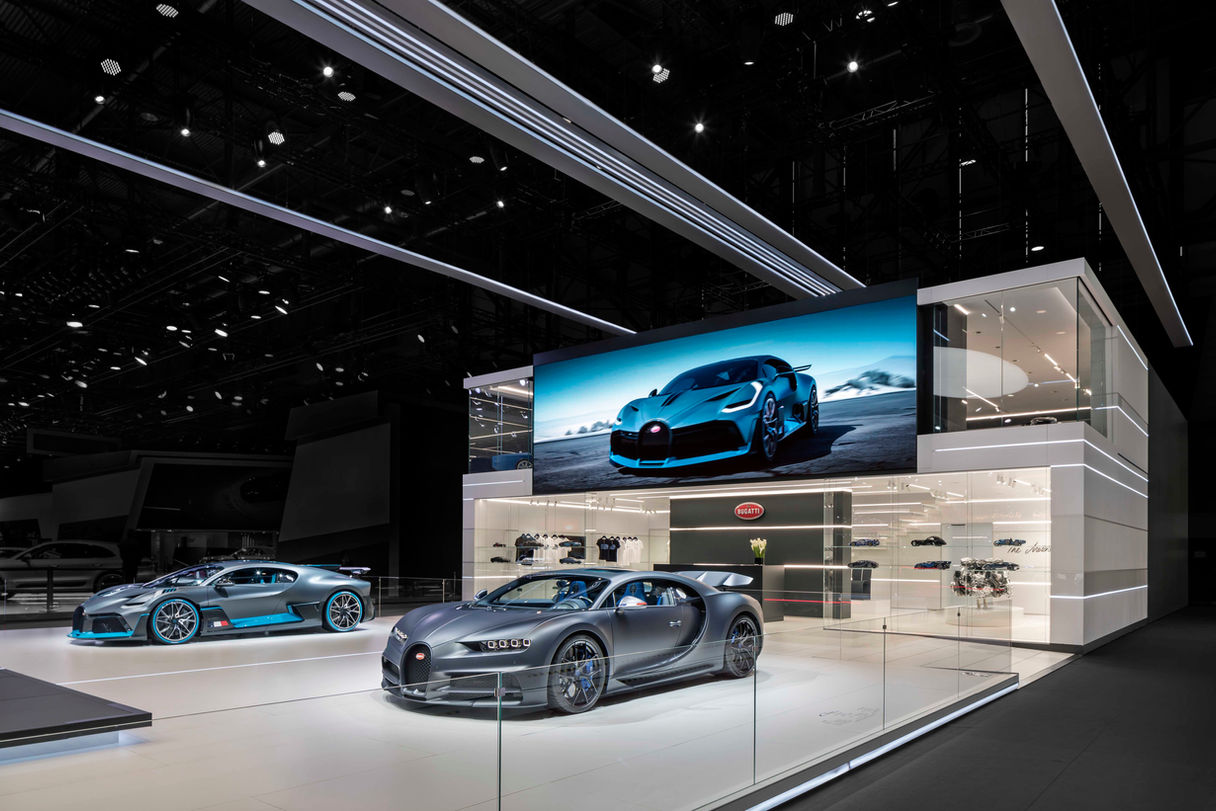 Supercar Exhibition Booth, Geneva