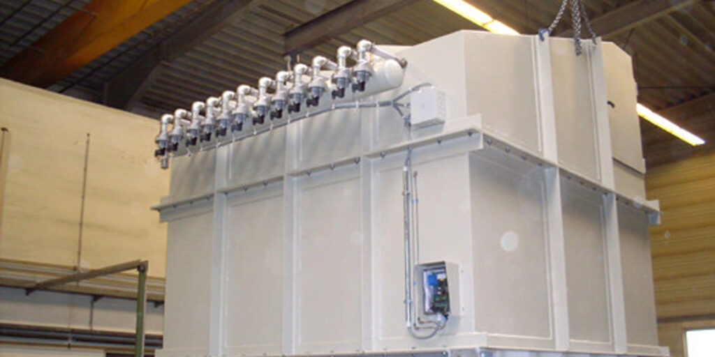 Taschenfilter-Anlage Luftaufbereitung Gasturbine