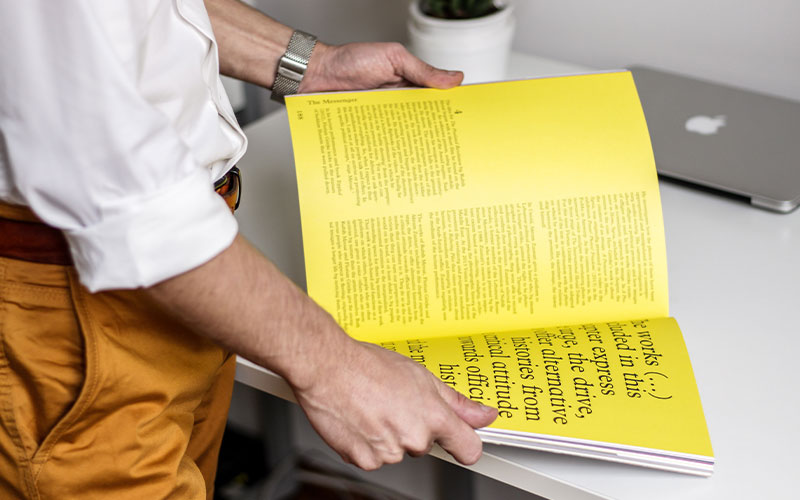 Druckprojekt Portfolio