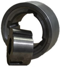 Aluminium taper belt pulley with taper bushing