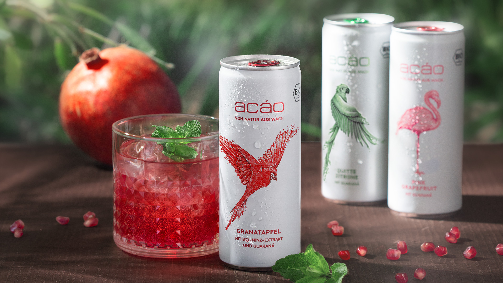 acáo Bio-Erfrischungen mit natürlichem Guaraná