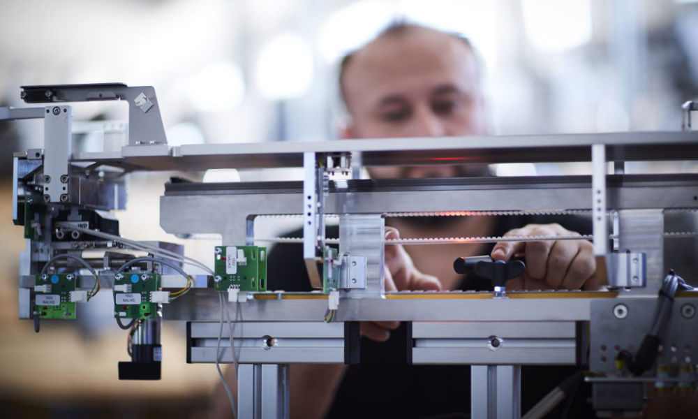 S+B Systemtechnik – Fertigung