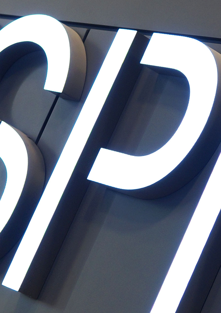 Signage panel