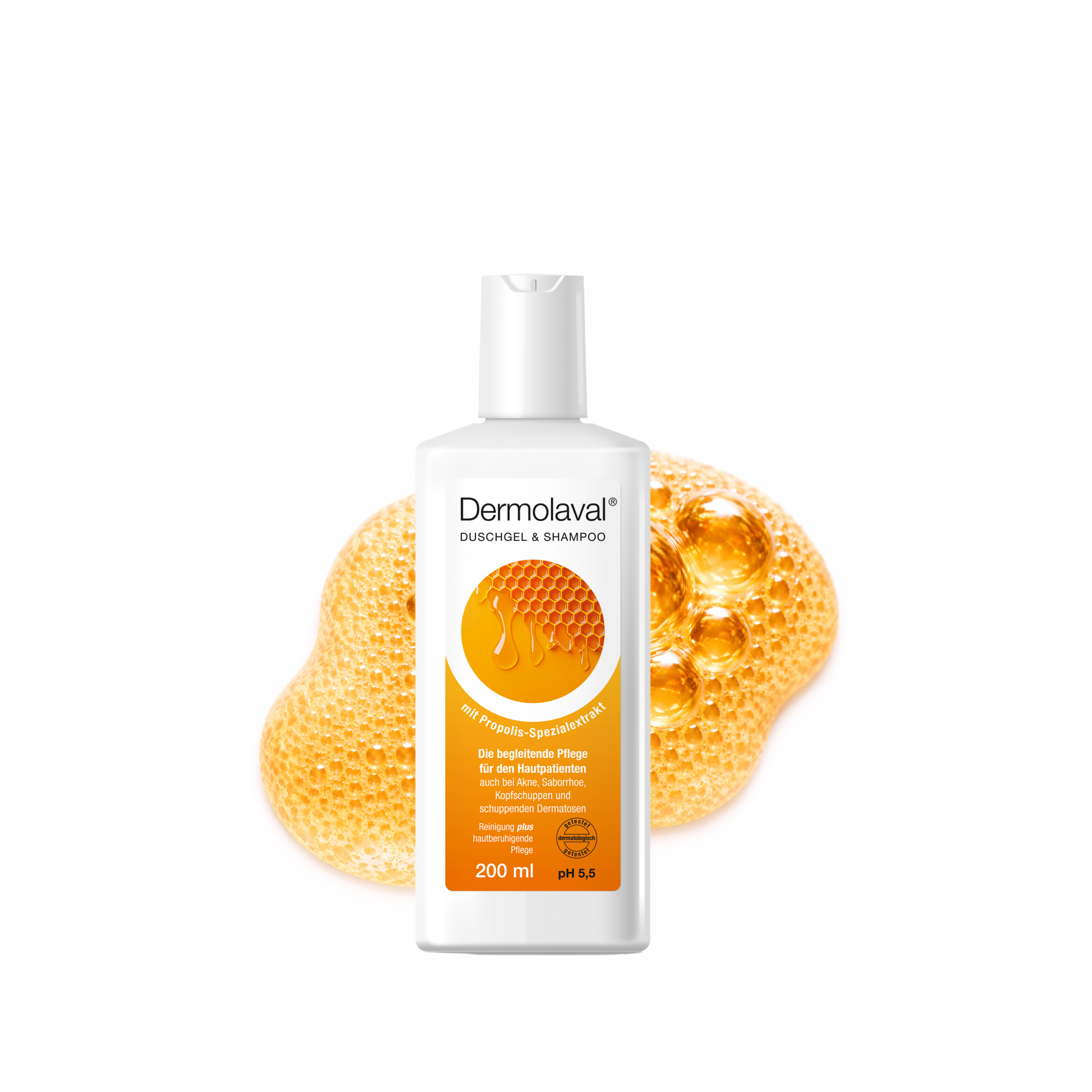 Dermolaval® Duschgel & Shampoo mit Propolis Spezialextrakt
